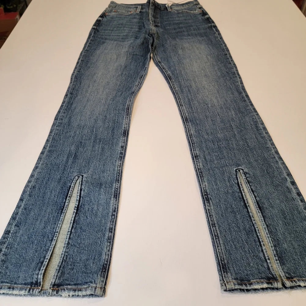 Pistola Colleen High Rise Slim Flare Jean in Willow Size 31 New!